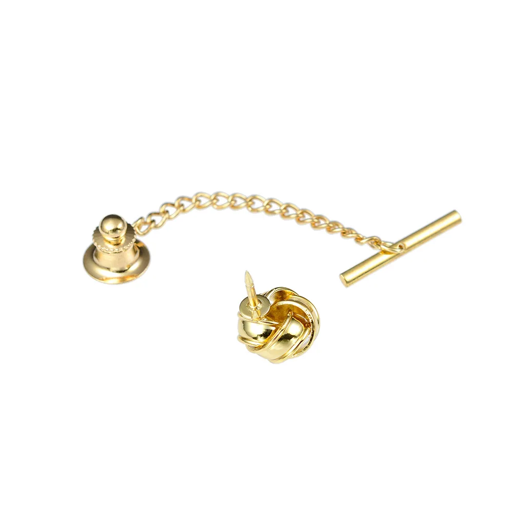 Мужские ювелирные изделия рубашки галстук для мужчин Мода Воротник булавка Медь