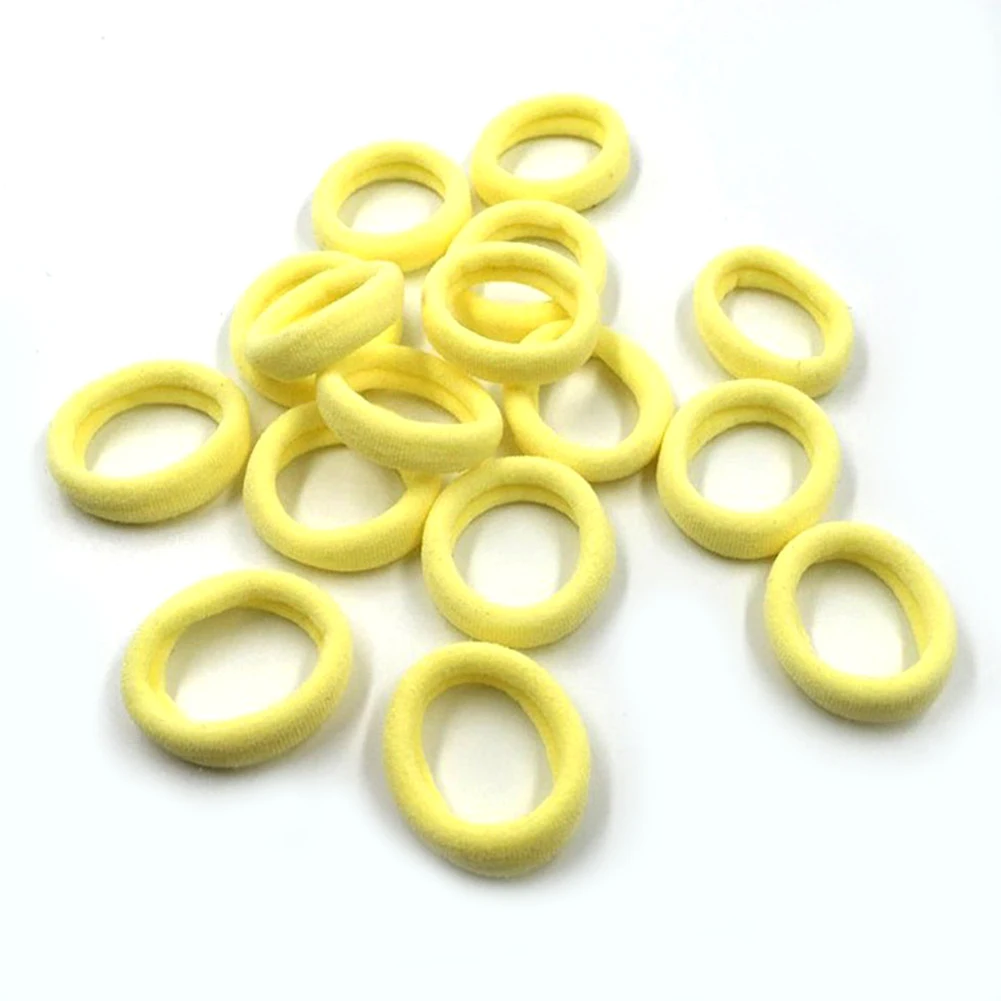 50 шт./упак. аксессуары для волос девочек резинки фиксации хвостиков