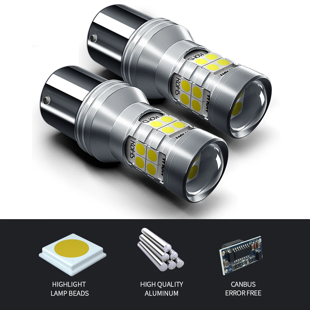 Фсветильник задний светодиодный Canbus P21W BA15S лампа для Mercedes Benz A B C Class W168 W169 W245 W202 W203