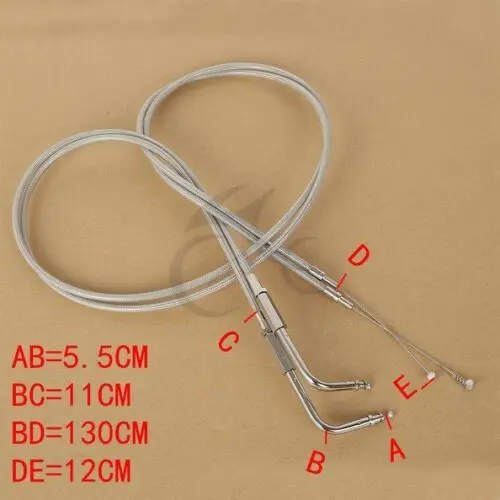 

Дроссельная заслонка для мотоцикла 80 см-190 см для Harley Sportster XL883 XL1200 1996-2006 2002-2014 Road King Dyna FLHR 1996-2007 Softail