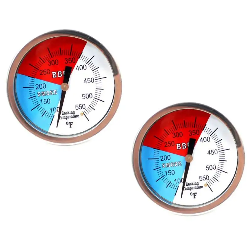 

Stainless Steel BBQ Accessories Grill Meat Thermometer Dial Temperature Gauge Gage Cooking Food Probe Household Kitchen Tools