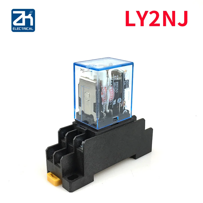10 шт. LY2NJ HH62P HHC68A 2Z электронная Микро Мини электромагнитное реле 10A 8PIN катушки DPDT с