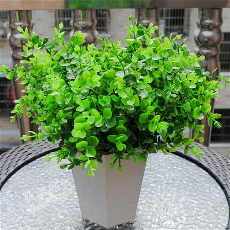 Пластиковая мебель для гостиной растения Цветок Трава зеленые листья с