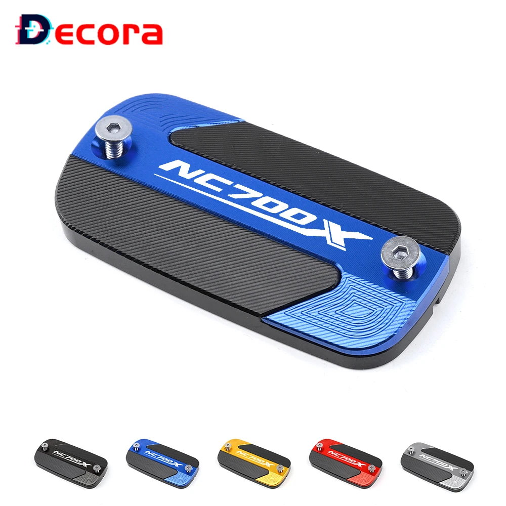 

Logo NC700X CNC Motorbike Accessories For Honda NC700X Nc 700X 2012 2013 Front Brake Reservoir Fluid Oil Tank Cover Cap NC 700 X
