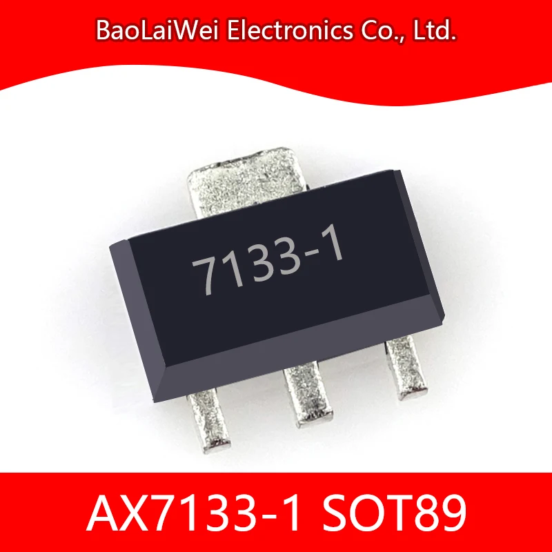 

5pcs AX7133-1 3SOT89 3TO92 3SOT23 5SOT23 chip Electronic Components Integrated Circuits LDO voltage regulator (same as HT7133)