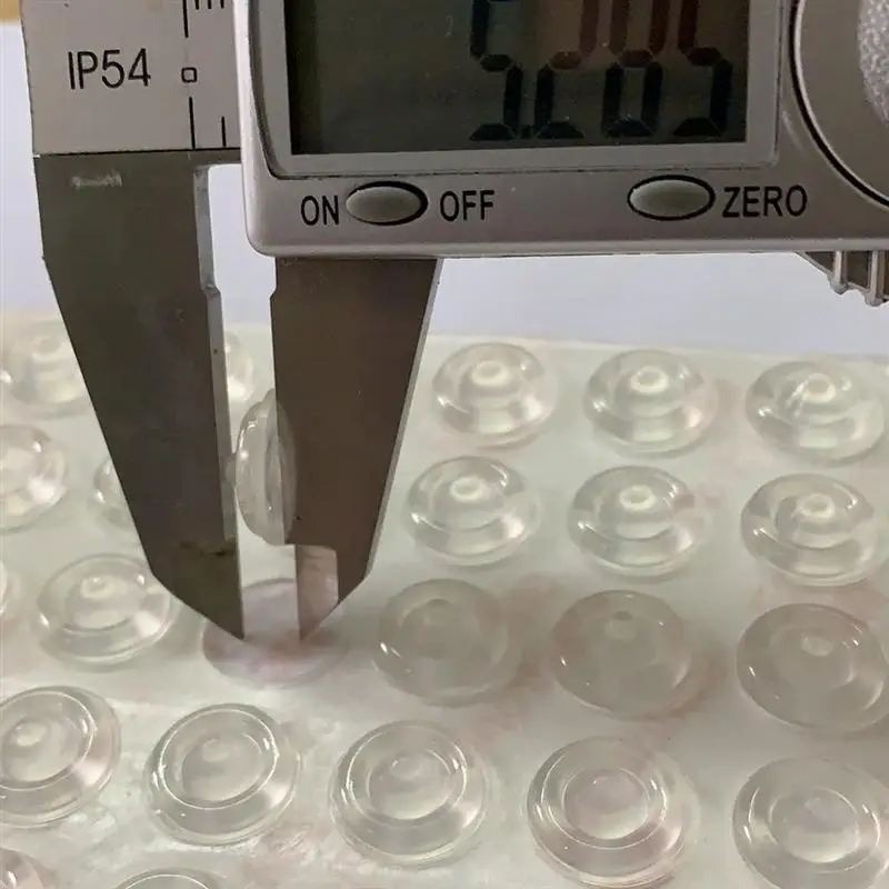 200 шт. дверные ручки бамперы для мебели двери шкафа самоклеющиеся глушители