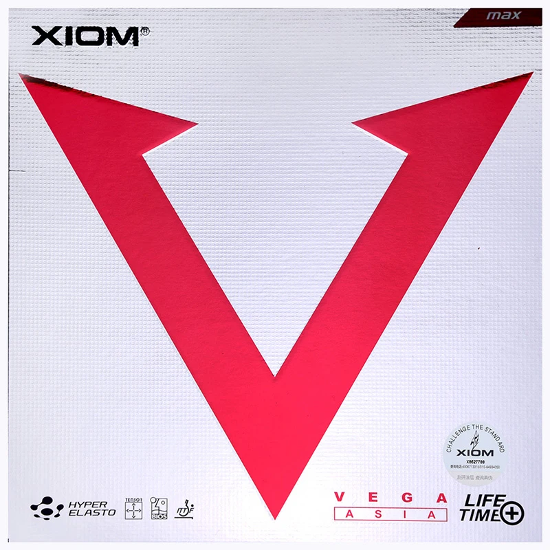 

Original Xiom VEGA 79-009 table tennis rubber made in Germany forhand table tennis racket racquet sports indoor sports