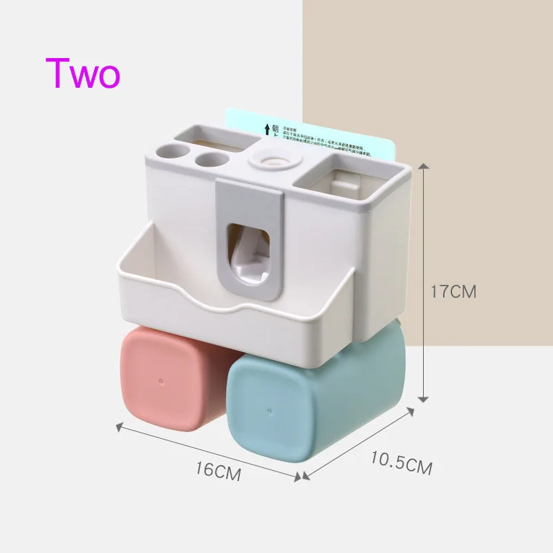 

Magnetic Adsorption Inverted dispenser toothpaste Holder squeezer Storage Basket Cosmetic Rack Home Organizer For Bathroom tools