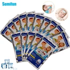 10 шт гель охлаждающие пластыри мигрень накладка на глаза от головной боли более низкая температура ледяной полимер гидрогель детский от лихорадки медицинский пластырь