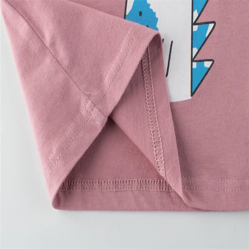 

New Arrival Summer Animals Print Baby T shirts Fashion Cotton Boys Girls Tops