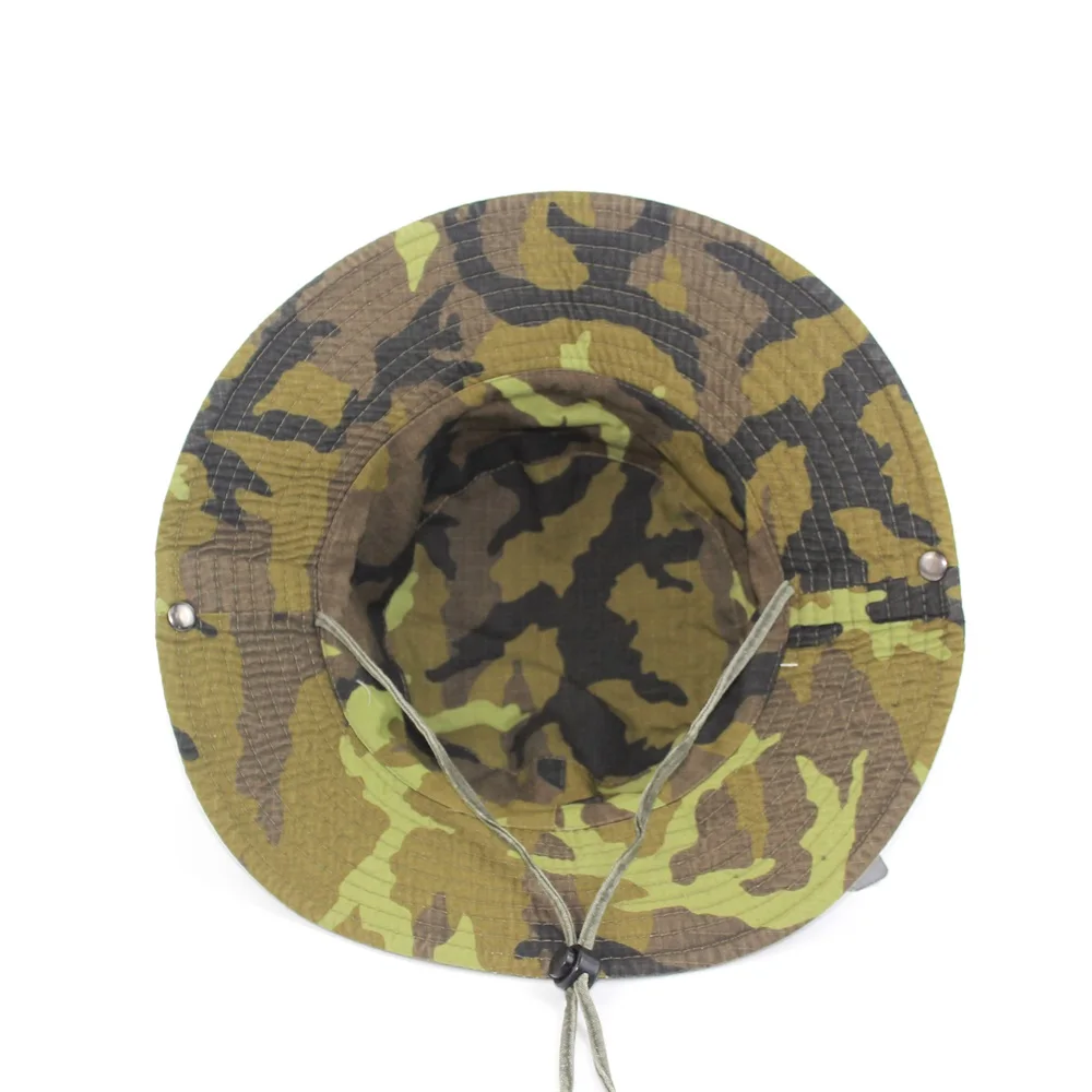 

Bucket Hat Washed Camouflage Cap Summer Beach Vacation Sun Hat for Women Men