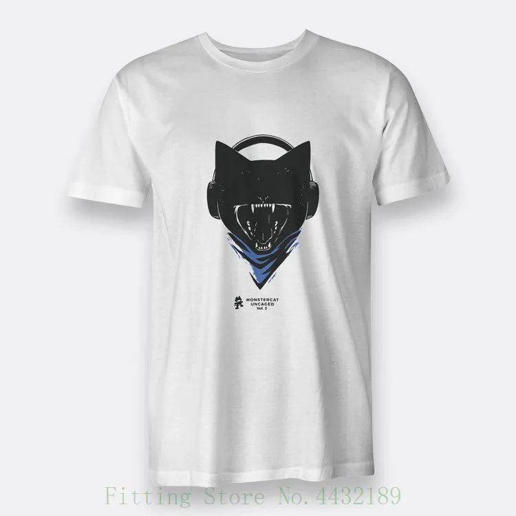 Monstercat Uncaged Vol. 2 Мужская белая футболка Размер S-3xl Модная уникальная Классическая