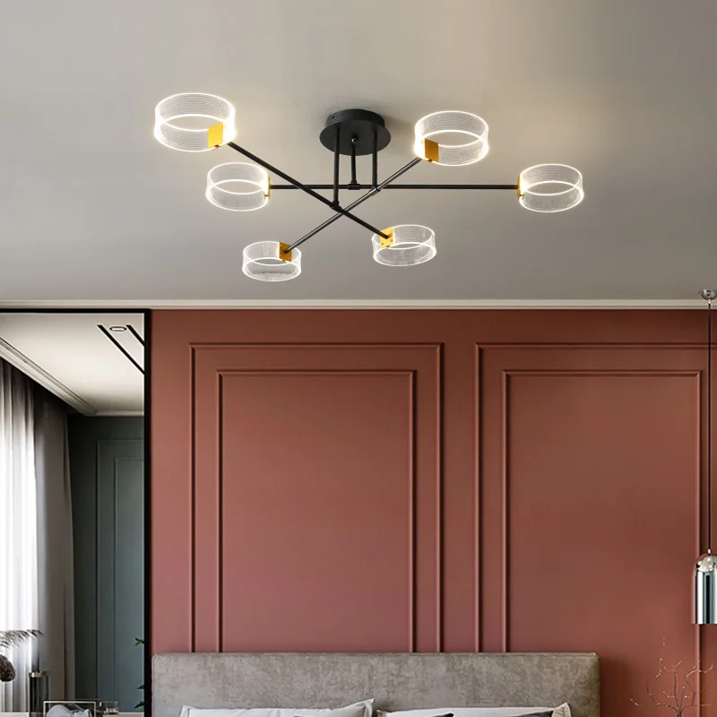 

Modern LED ceiling lights for Living room Bedroom study kitchen ceiling lamp Round Acrylic shade restaurant lighting fixtures