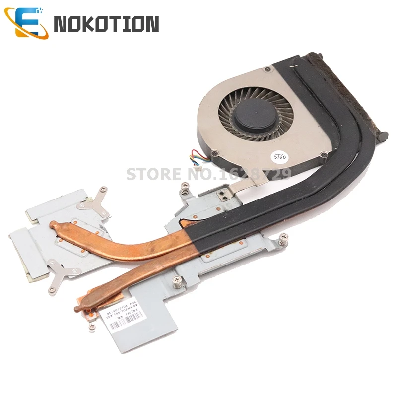 

NOKOTION Radiator for Acer aspire 5560 5560g CPU GPU cooling heatsink heater with fan full test