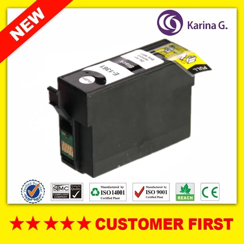 Совместимые чернильные картриджи для T1361 подходят Epson Worker K101 K201 K301 и т. д. |