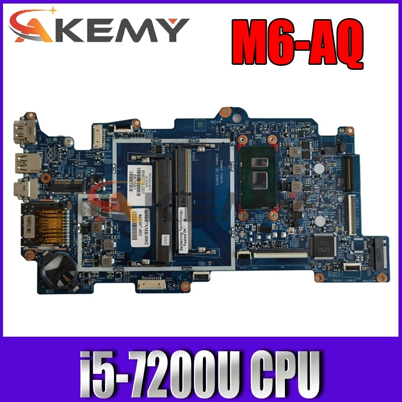 

Высокое качество для HP ENVY x360 M6-AQ материнская плата портативного компьютера с i5-7200U 2,5 ГГц Процессор 858872-601 858872-501 100% тестирование Быстрая доста...