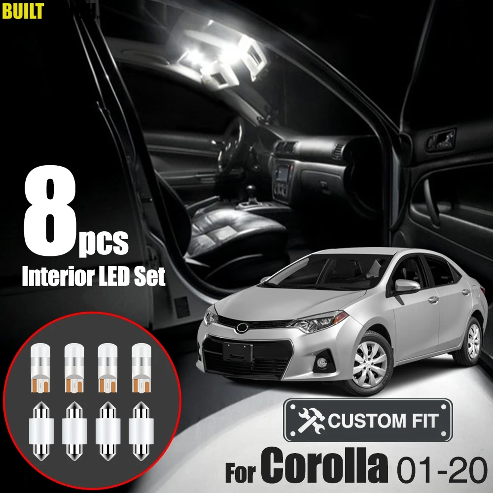Xukey Car Interior Dome Map Trunk LED Light Kit CANBUS For Toyota Corolla 2007 2008 2009 2010 2012 2013 2014 2015 2016 2017 2018 |
