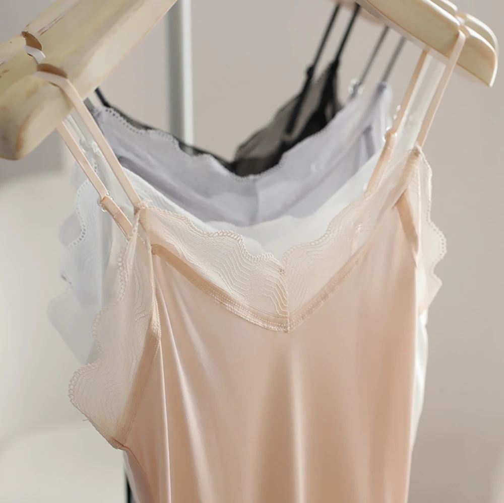 Женское нижнее белье из шелка 23% сексуальное кружевное ночная сорочка на