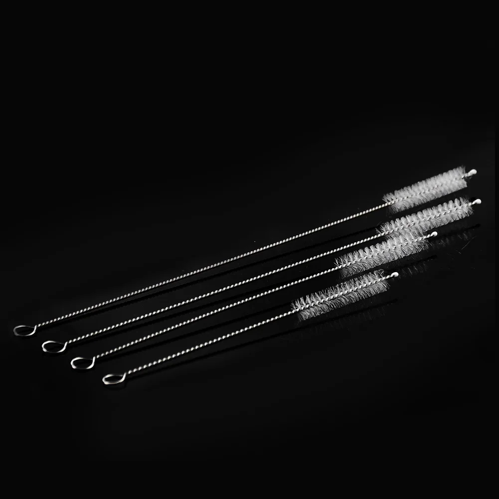 5 шт. Нержавеющая сталь соломенная щетка для чистки рыбы трубка цистерны кисти