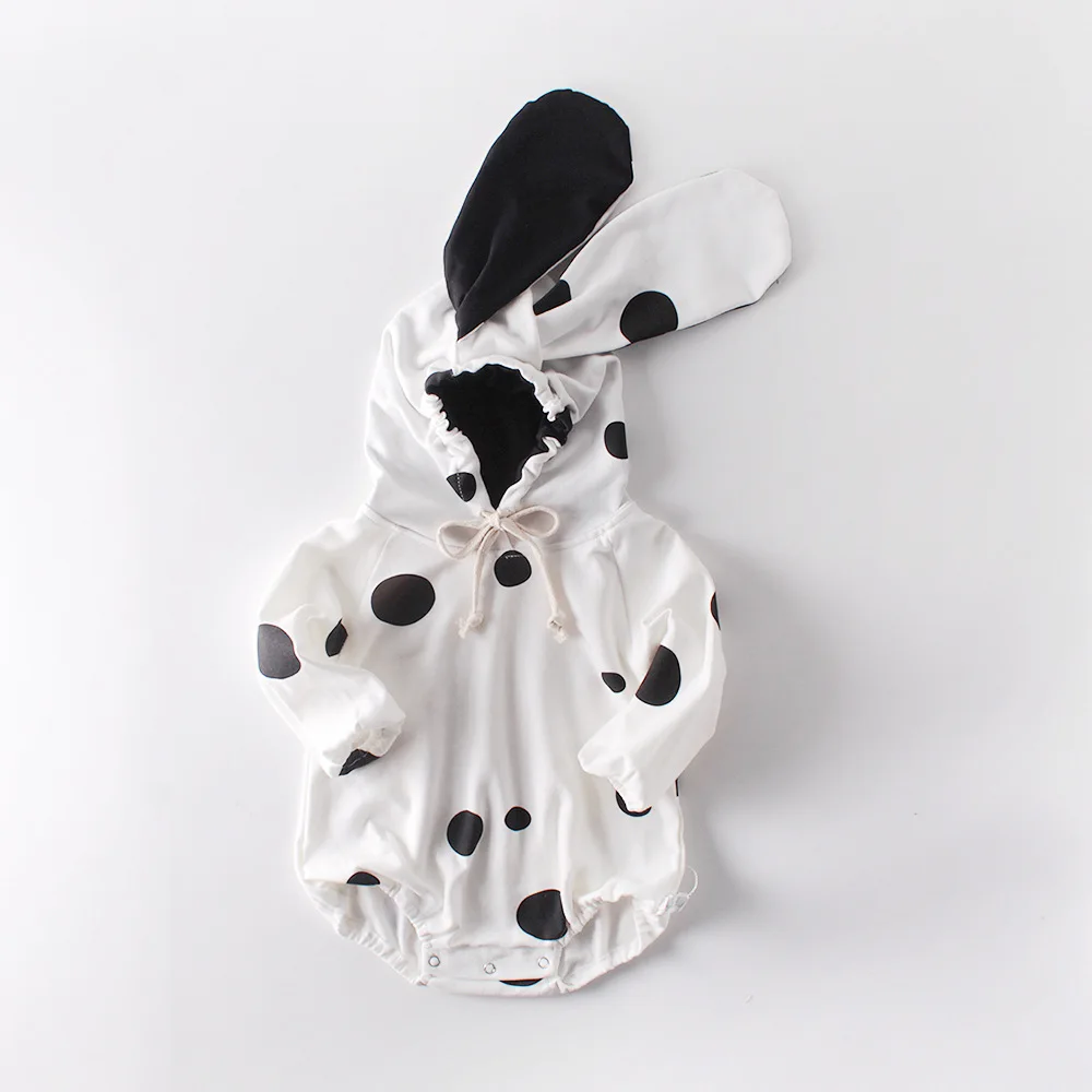 Комбинезон с капюшоном для новорожденных на возраст 0-24 месяца | Детская одежда и