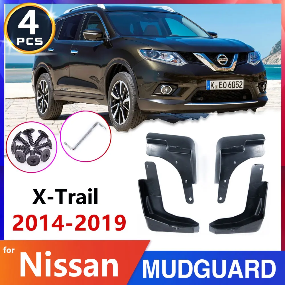 

Car Fender Mud Flaps Mudguard For Nissan X-Trail T32 2014~2019 2015 2016 2017 Mudflaps Splash Guards Auto Accessories Stickers