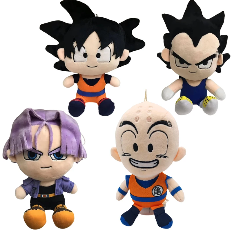 

Аниме Плюшевые игрушки Super Saiyan, Мультяшные мягкие куклы, подушка, подушка, милый Аниме подарок, мягкая детская игрушка для девочек
