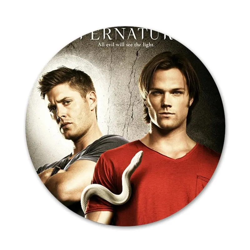 Значки для ТВ-шоу супернатуральные значки металлические украшения одежды и