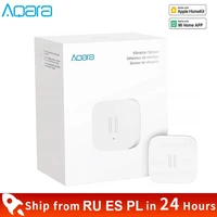 xiaomi aqara vibration sensor zigbee wireless mini glass break detector for alarm system and smart home automation apple homekit