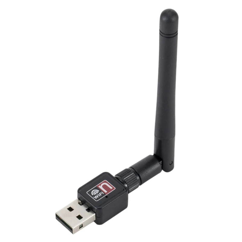 

USB Wi-Fi адаптер беспроводной сетевой мини-ключ с дополнительной антенной для настольного ноутбука