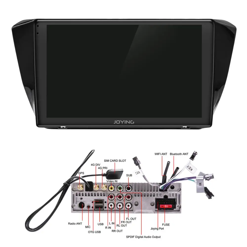 10 &quotAndroid стерео автомобильное радио для Фольксваген Шкода Superb B8 2015 2016 2017 2018 GPS