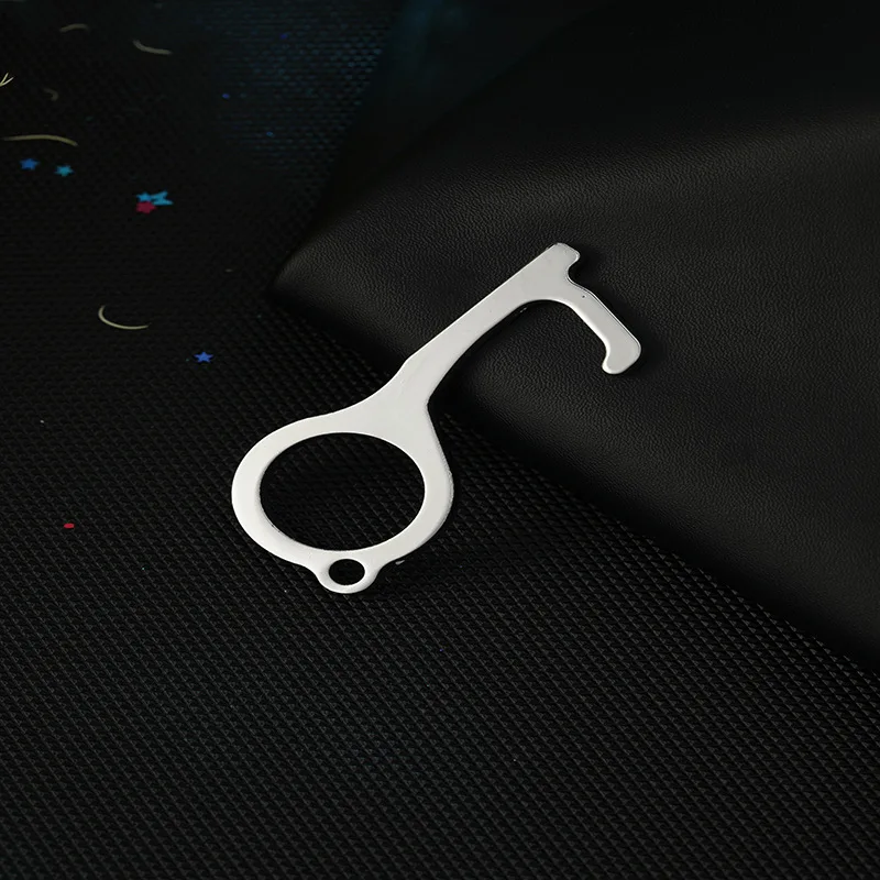 Брелок для открывания двери серебро 2020 пробы без прикосновения|Уличные