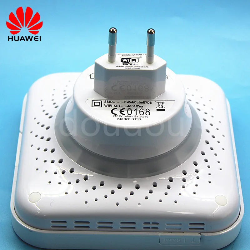 Huawei заблокирован б/у B190 Wi Fi маршрутизатор 4 аппарат не привязан к оператору