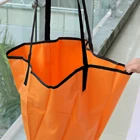 Морской якорь из ПВХ, 32 дюйма, подходит для 20-дюймовой парусной лодкимоторной лодкинадувной лодкиГидроцикла + 30-дюймовый Буксировочный канат для байдарки