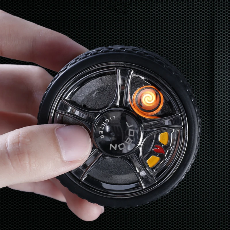 Мини шин электрическая зажигалка для сигарет USB подзарядка Спиннеры Зажигалка