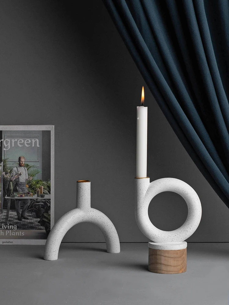 Southern Cross Nordic Creative Candlelight Dinner Props Candlestick Decoration Candle Holder Light Luxury Romantic Table Home | Дом и сад