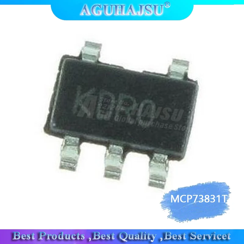 10 шт. MCP73831T 2ACI/OT SOT23 5 2ACI сот MCP73831 SMD|Интегральные схемы| |
