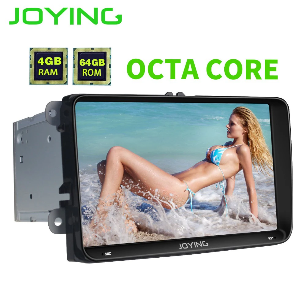 JOYING 9 ''8 core android 6,0 Автомобильный dvd для vw passat b7 b6 golf Polo Tiguan Octavia Rapid fabia с gps-навигацией радио плеер