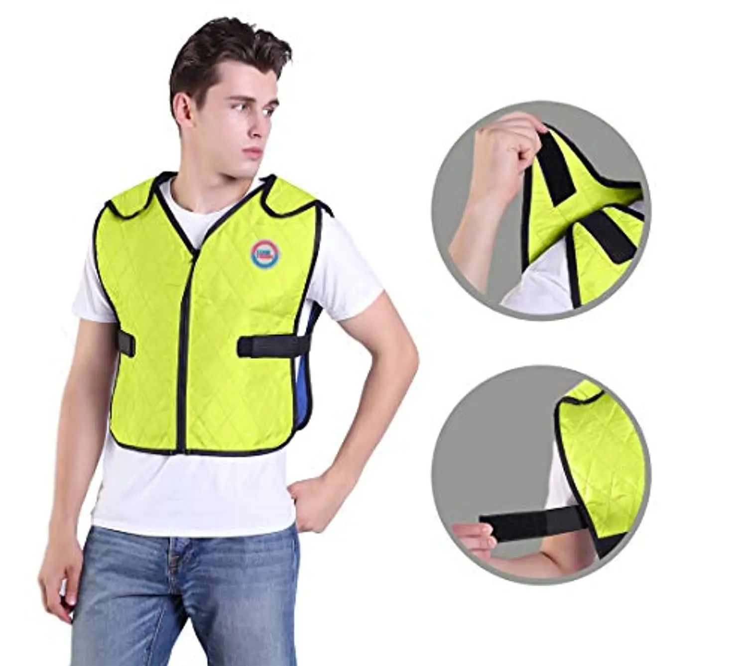 Охлаждающий Регулируемый ледовой жилет дышащий Удобный психический снаряжение