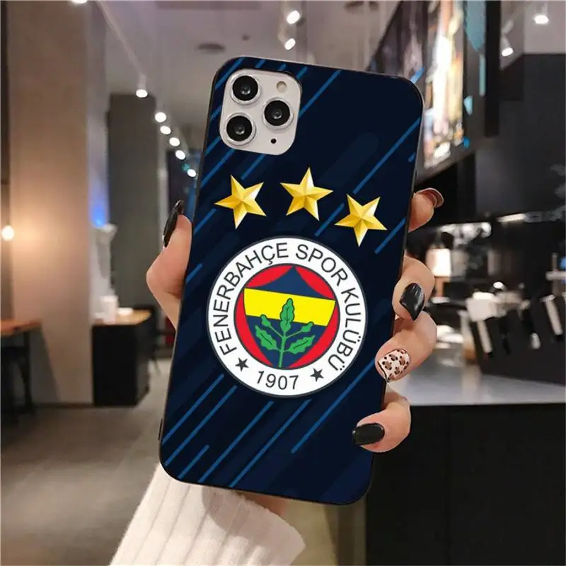 

Turkey Fenerbahce Football DIY Printing Phone Case cover Shell for iPhone 11 pro XS MAX 8 7 6 6S Plus X 5S SE 2020 XR case
