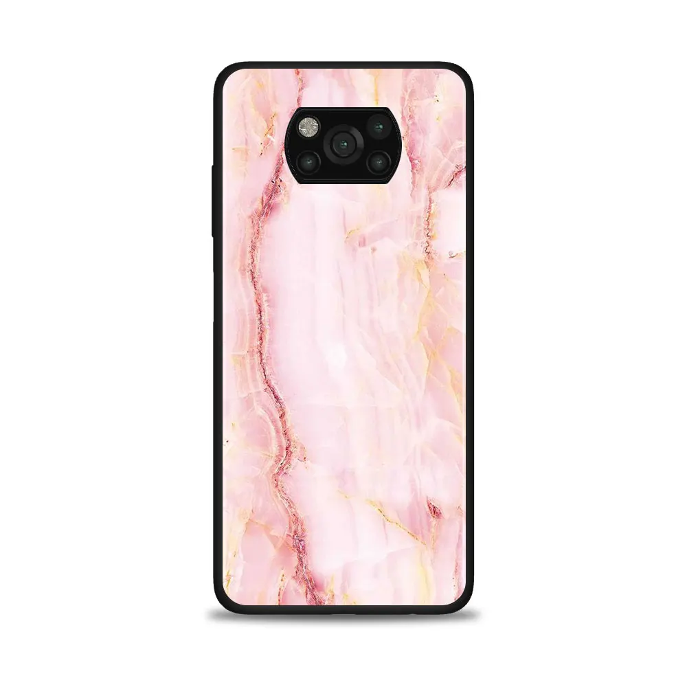 

Laser Marble Case Shell For Xiaomi Poco X3 NFC 6.67 inch Silicone Soft TPU Phone Cover For Xiaomi Poco M3 Cases Bumper Fundas