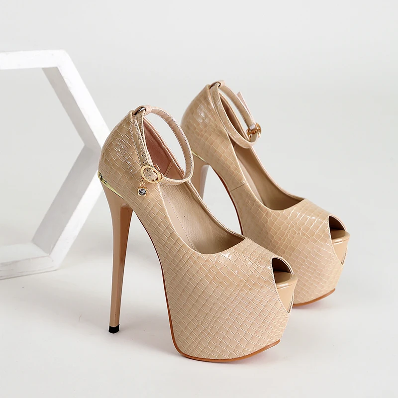 

Новинка 2021, сандалии с открытым носком, женская обувь, модная блестящая женская обувь, свадебные туфли на платформе и высоком каблуке, женск...