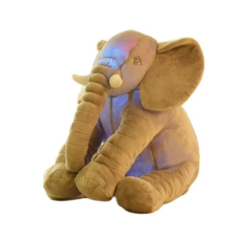 50 см с принтом милых животных: светящиеся & музыки со слоном для диван кровать