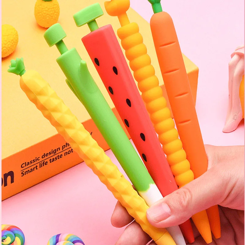 Автоматический карандаш для моркови 0 5 мм креативный милый супер маленький