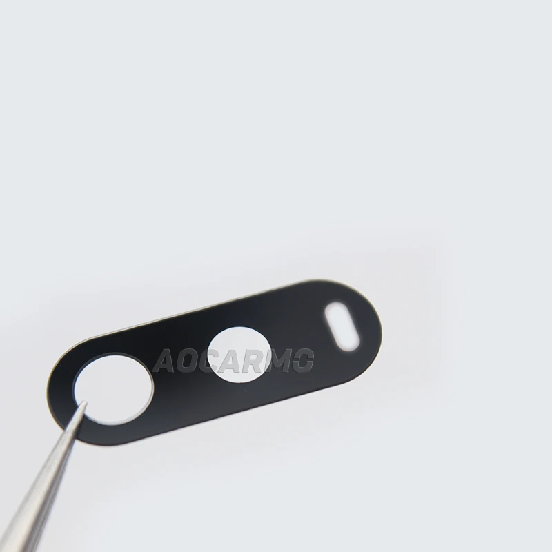 Aocarmo для Motorola Moto G4 / Plus Задняя крышка объектива камеры стекло с клейкой наклейкой