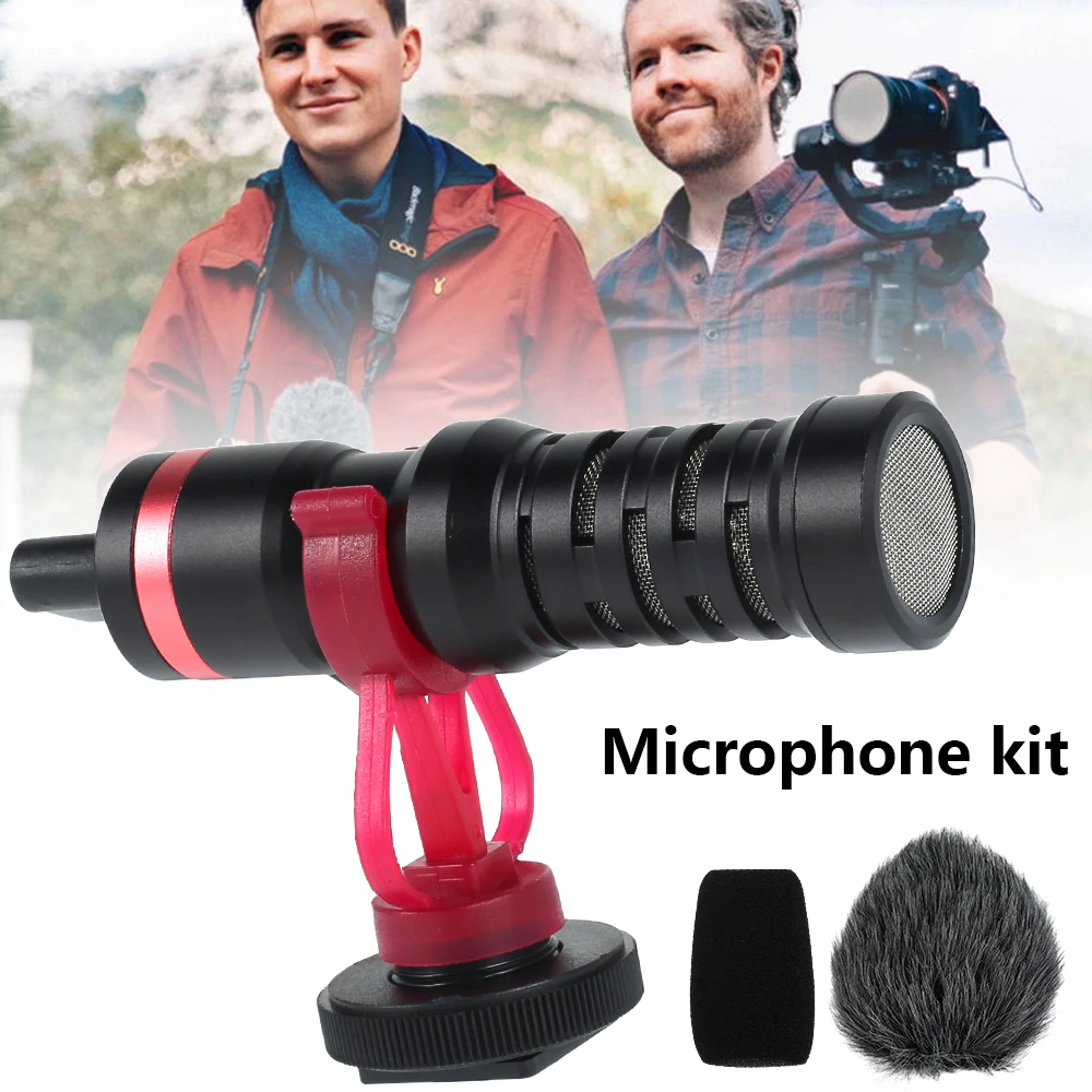 Конденсаторный кардиоидный микрофон 3 5 мм для записи аудио и видео|Микрофоны| |