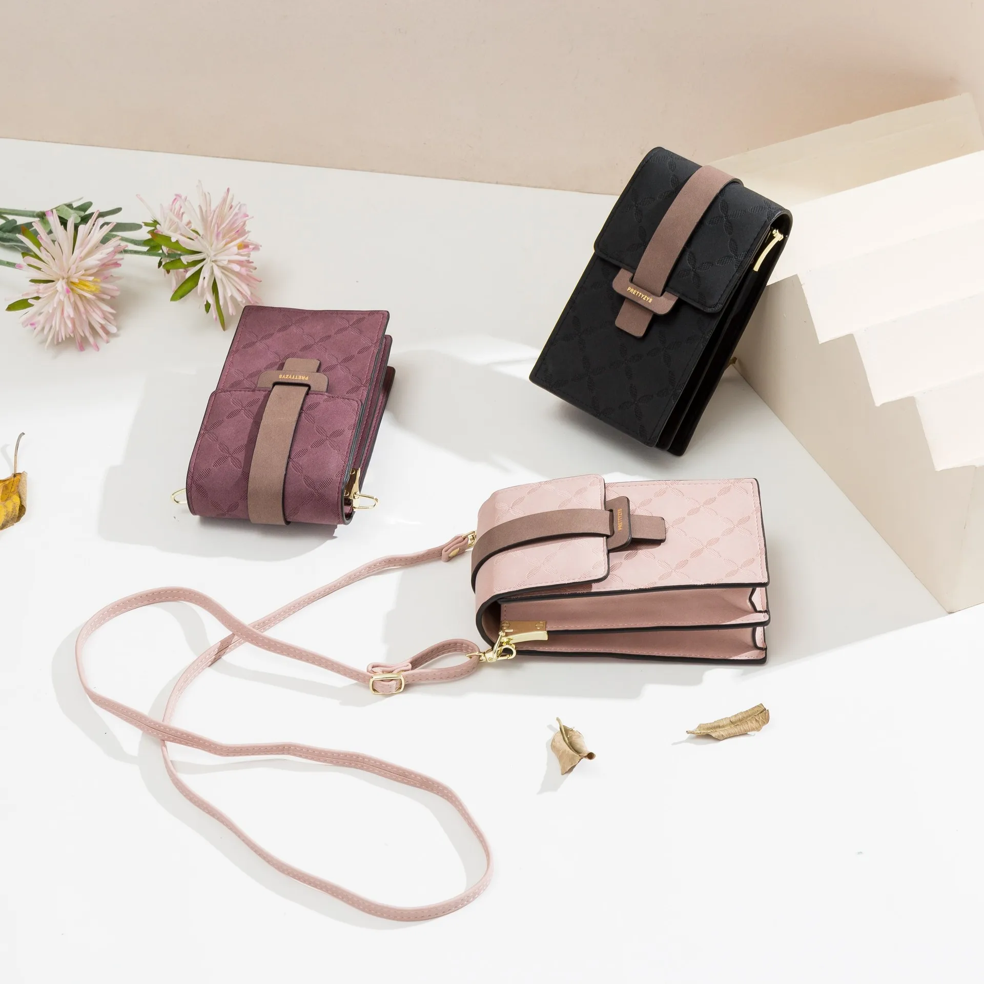 

2021 сумки для женщин, кошелек в клетку, кожаные ремни на плечо, сумка-мессенджер, большой держатель для карт, кошелек, сумки, карманы