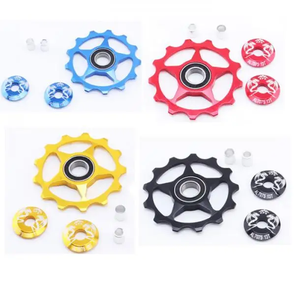 

Bike Ceramic Pulley Bicycle Jockey Wheel Ceramic Bearing Pull Rear Derailleur for Bike Bicycle