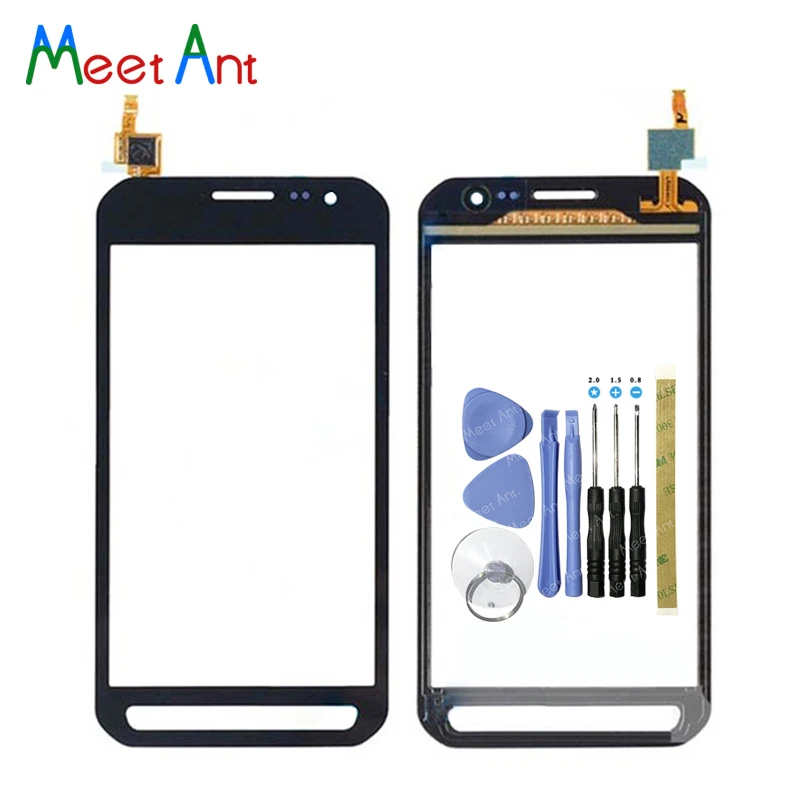 

Высокое качество 4,8 "для samsung Galaxy Xcover 3 G388 G388F сенсорный экран дигитайзер сенсор внешнее стекло объектив панель Черный Белый