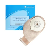one piece system ostomy bags disposable colostomy pouch ileostomy bag 10 pcs opening drainable pouch stoma ostomy fit 20 50mm