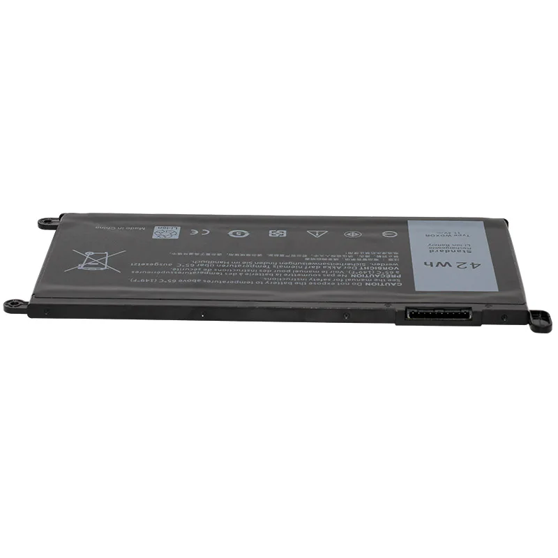 

11.4V Laptop Battery WDXOR WDX0R For Dell Inspiron 13 5000 5368 5378 7368 14-7460 Latitude 3189 Vostro 14 5468 3CRH3 T2JX4 42Wh